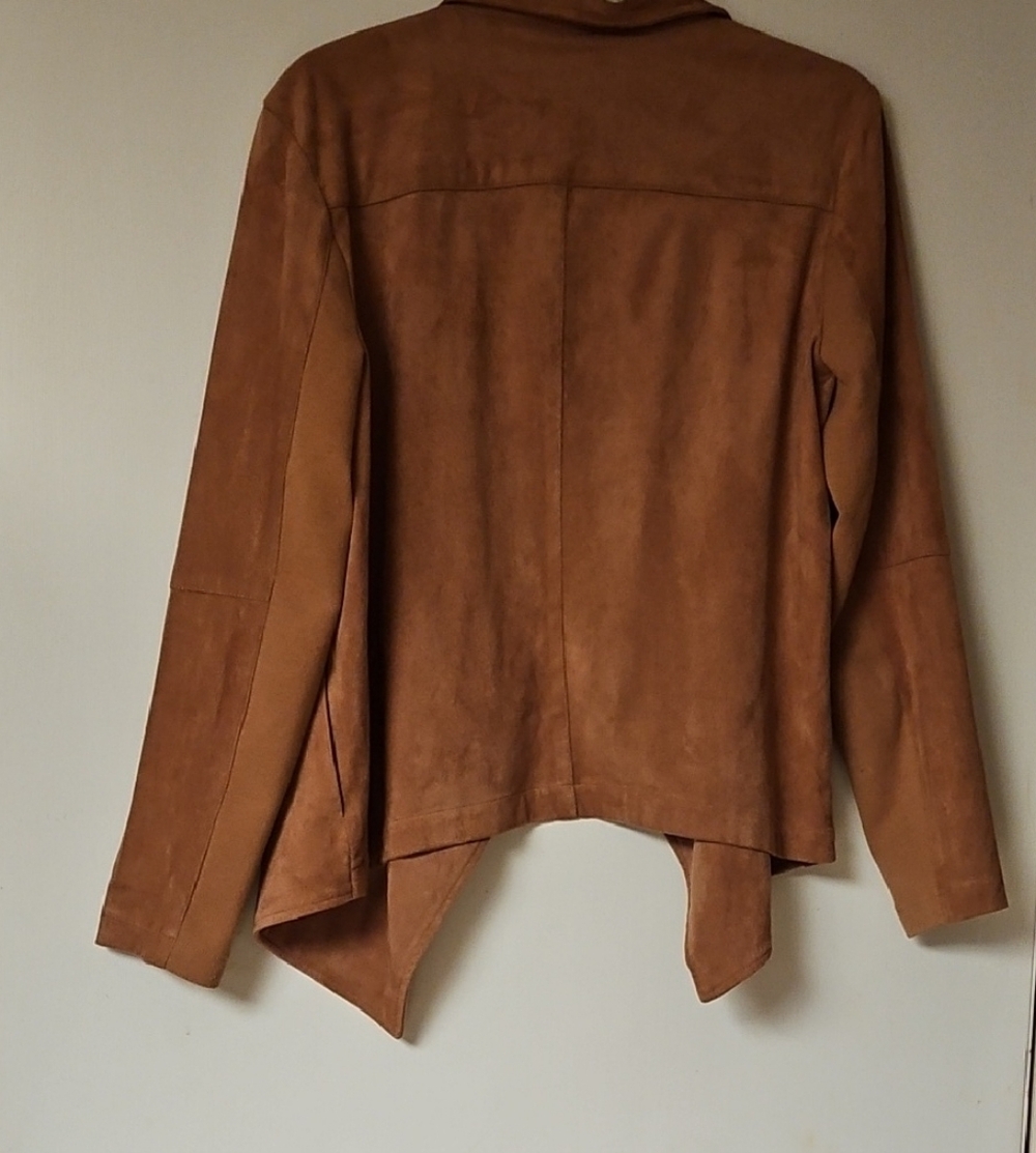 BB Dakota Faux Suede jacket- Size L - Picture 2 of 4